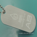 Concise Laser Logo Dog Tag Factory Price